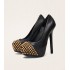 Black gothic heels
